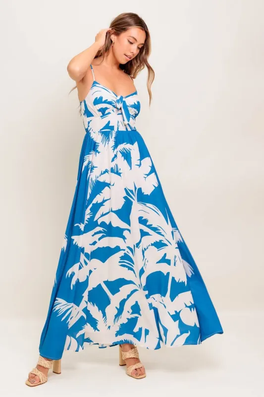 The Anandi Printed Maxi Dress sold by Thread & Seed