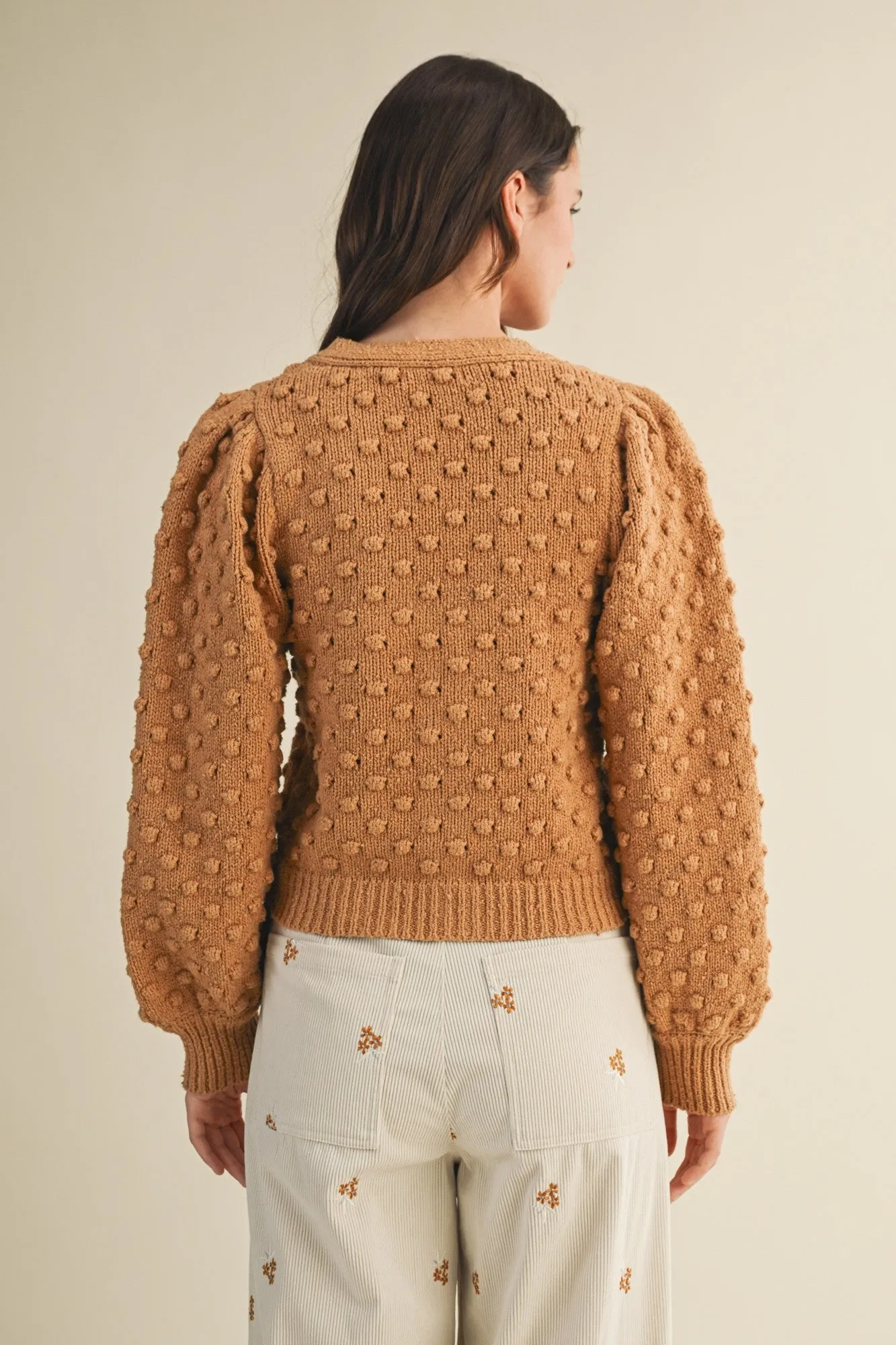 The Keely Popcorn Bubble Cardigan sold by Thread & Seed product image thumbnail 4