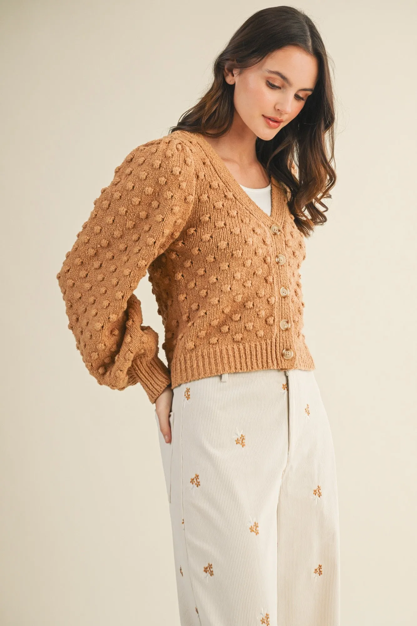 The Keely Popcorn Bubble Cardigan sold by Thread & Seed product image thumbnail 3