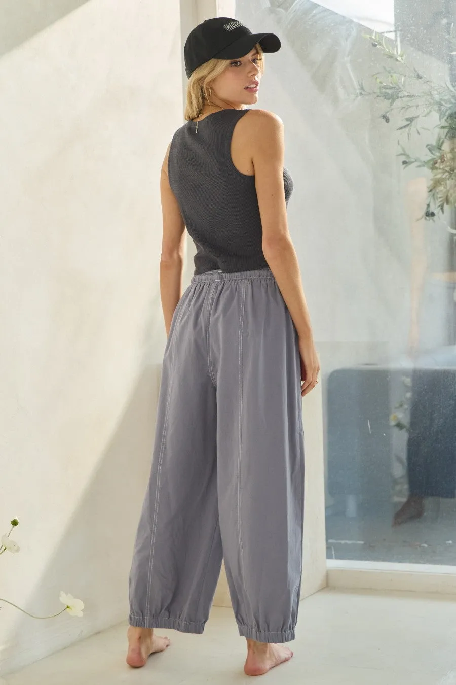 The Jamie Balloon Cotton Pants sold by Thread & Seed product image thumbnail 3