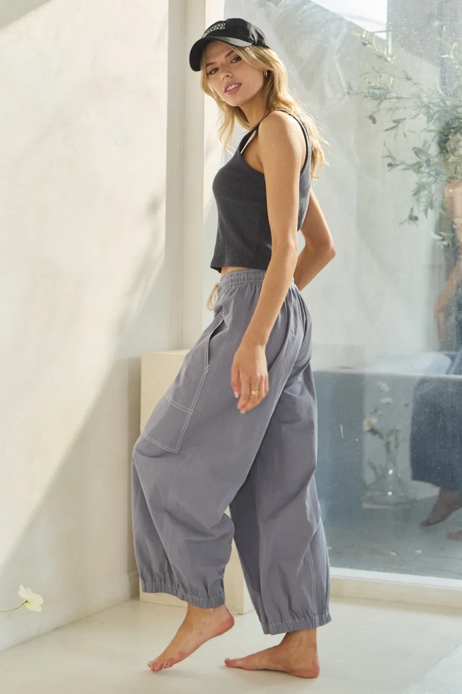 The Jamie Balloon Cotton Pants sold by Thread & Seed product image thumbnail 2