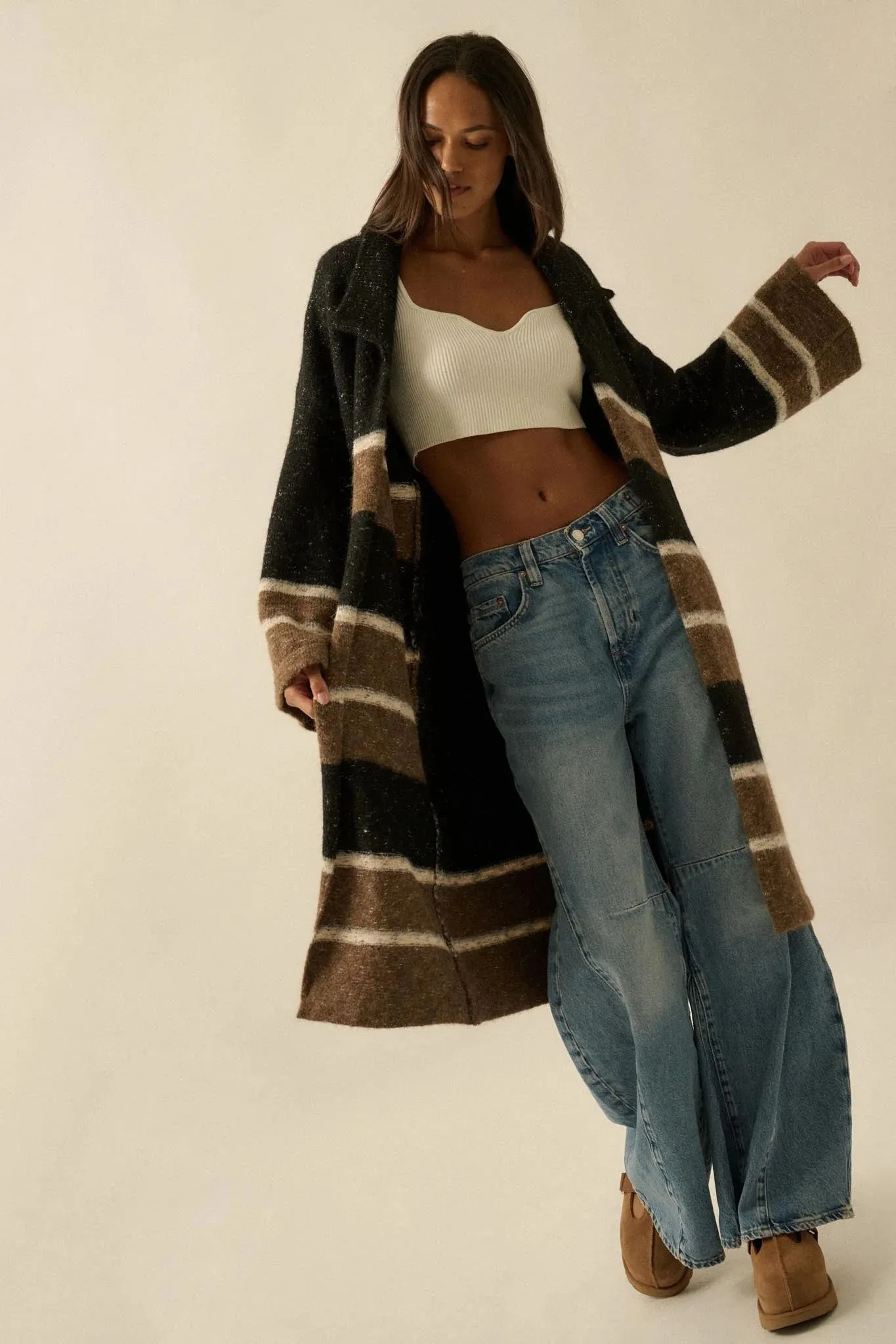 The Fergie Striped Duster sold by Thread & Seed product image thumbnail 4