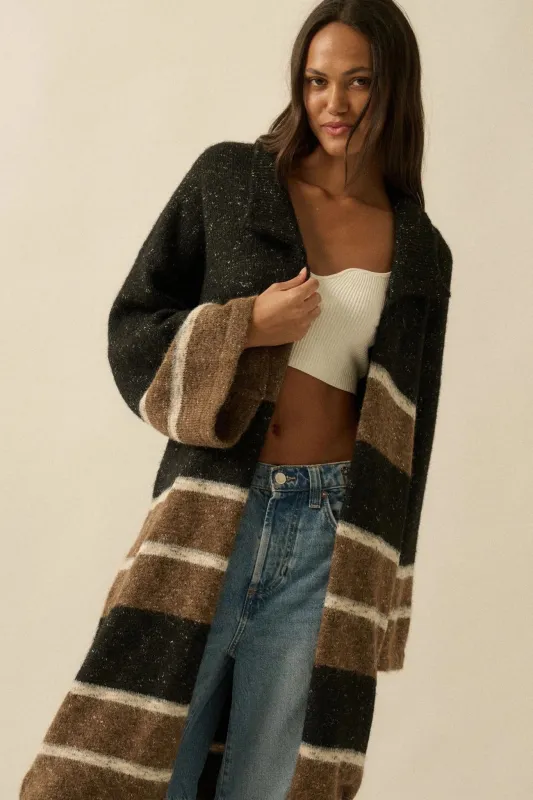 The Fergie Striped Duster made by Thread & Seed
