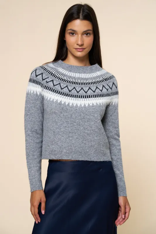 The Nadia Nordic Sweater sold by Thread & Seed