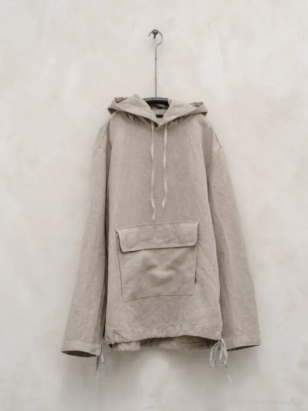 Anorak - Tumbled Hemp Canvas sold by Evan Kinori Mens