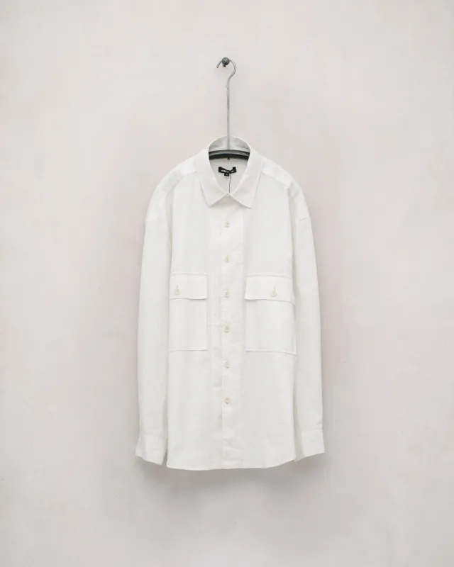 Big Shirt - Organic Cotton/Hemp Muslin sold by Evan Kinori Mens