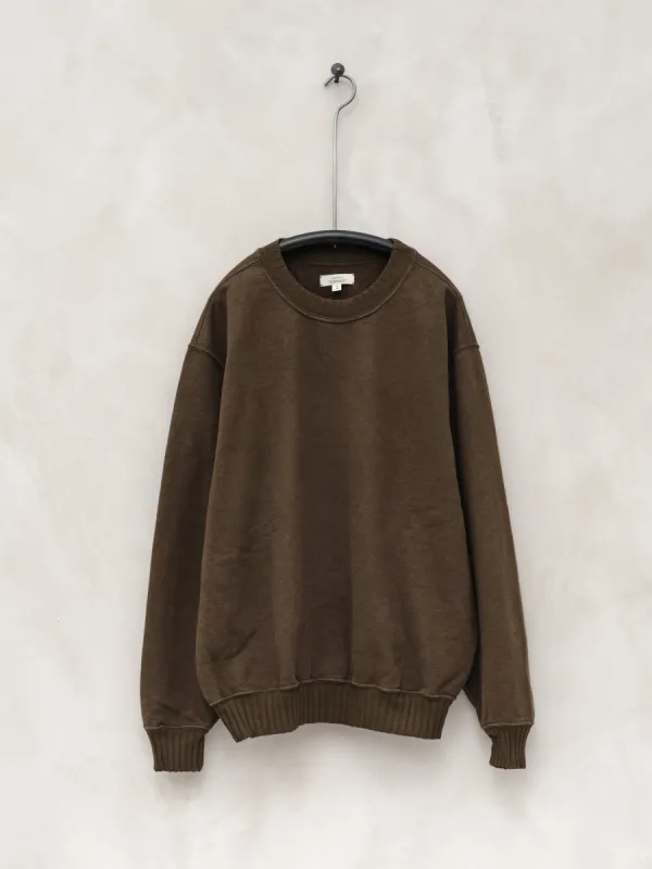 Crewneck Sweatshirt - Faded Brown sold by Evan Kinori Mens