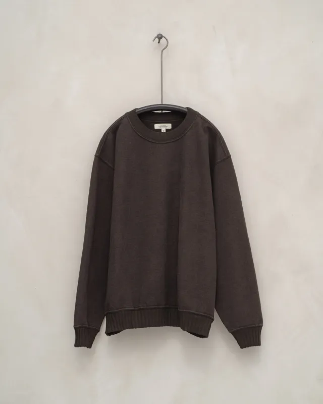 Crewneck Sweatshirt - Slate Brown sold by Evan Kinori Mens