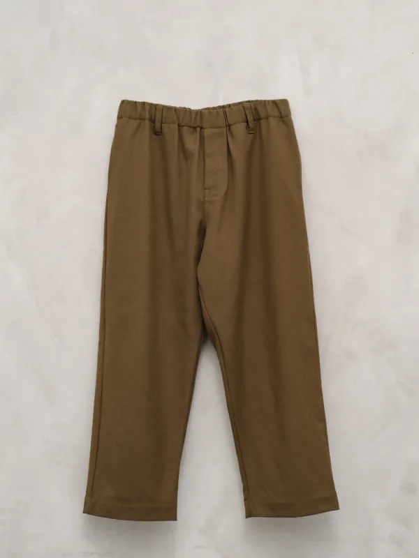 Elastic Pant - Wool Gaberdine sold by Evan Kinori Mens