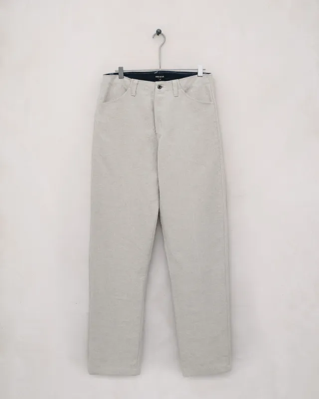 Four Pocket Pant - Tumbled Hemp Canvas made by Evan Kinori