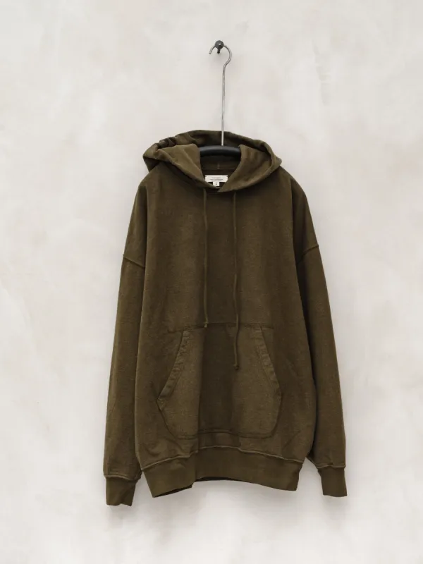 Hooded Sweatshirt - Moss sold by Evan Kinori Mens