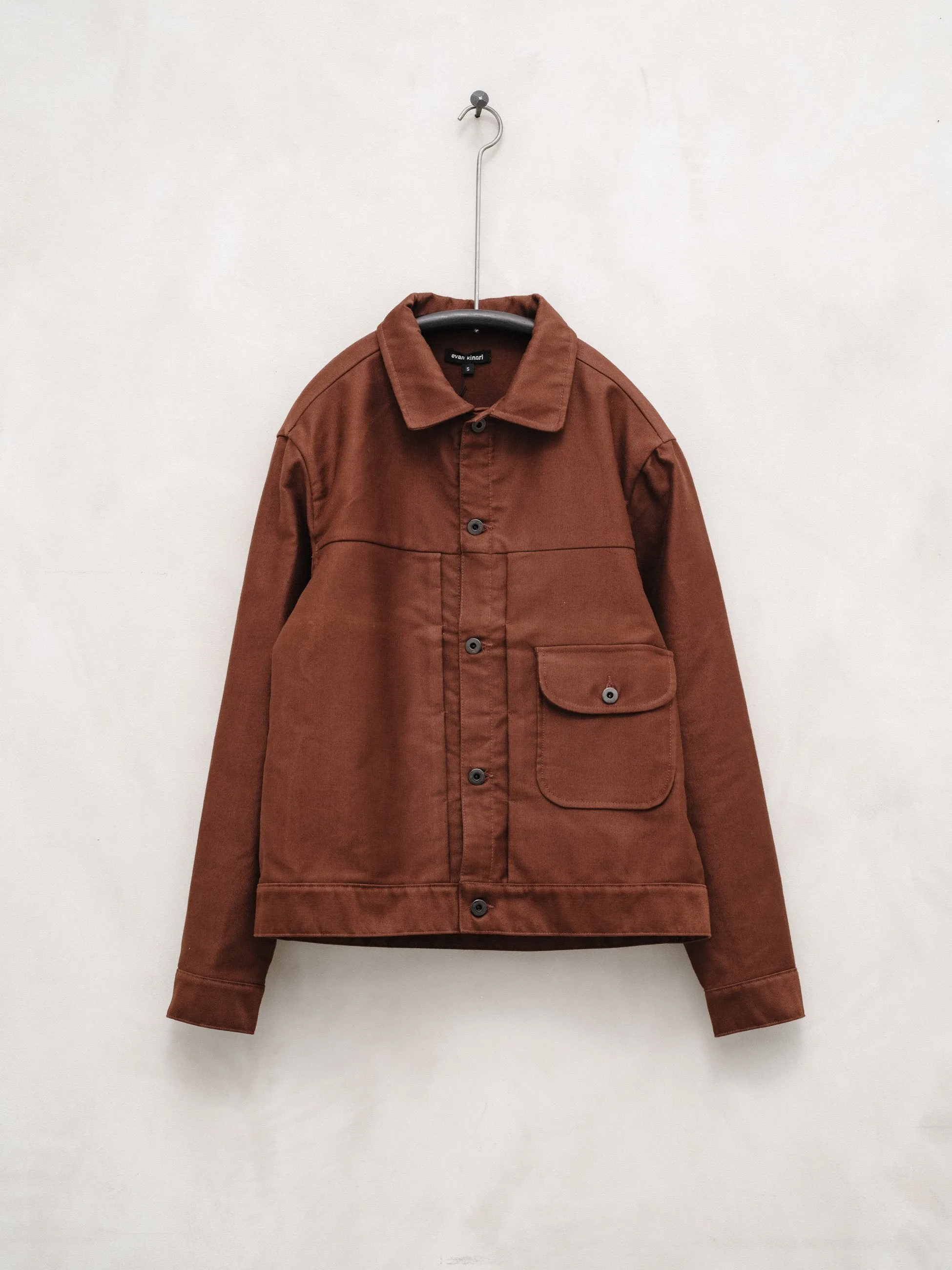 Pleated Jacket - Bedford Cord sold by Evan Kinori Mens