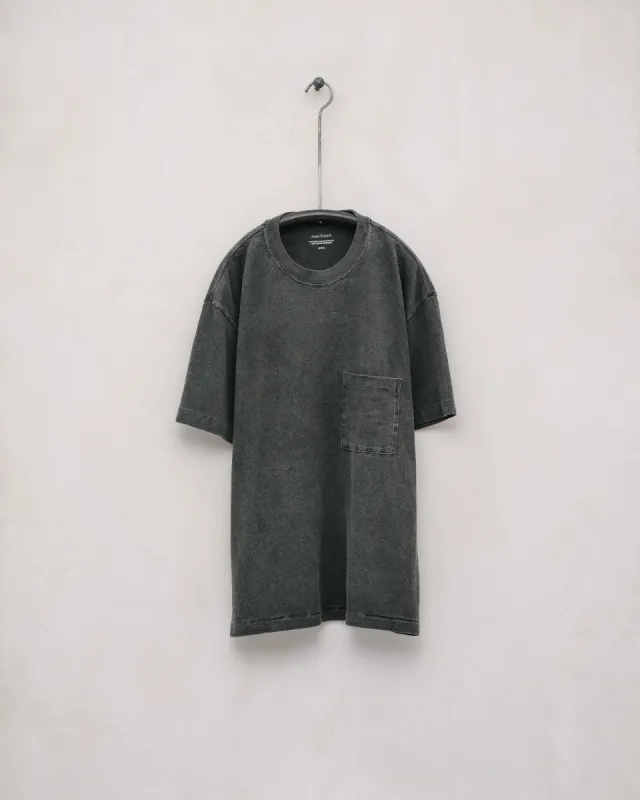 Pocket Tee - Faded Black sold by Evan Kinori Mens