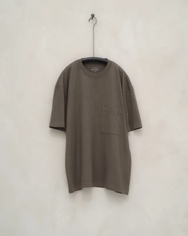 Pocket Tee - Taupe sold by Evan Kinori Mens