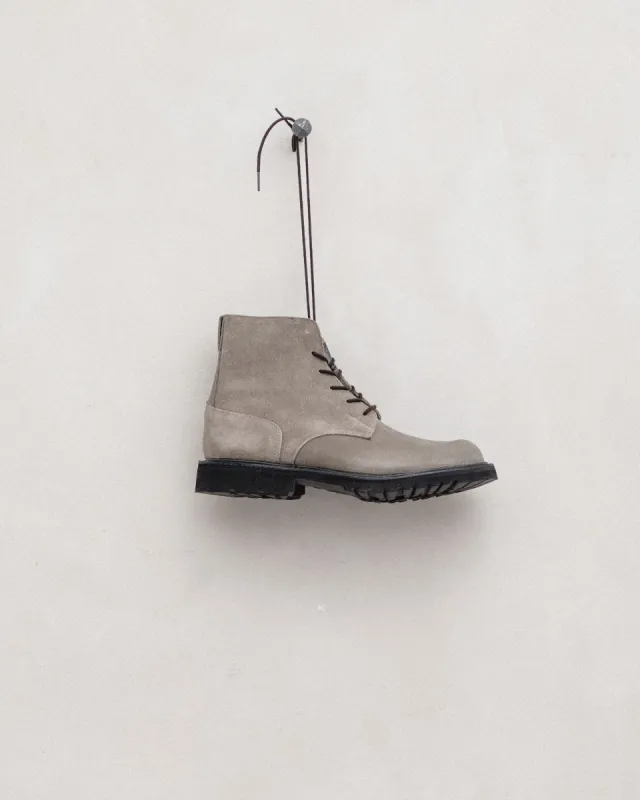 Tricker's Tramping Boot - Visone Repello Suede sold by Evan Kinori Mens