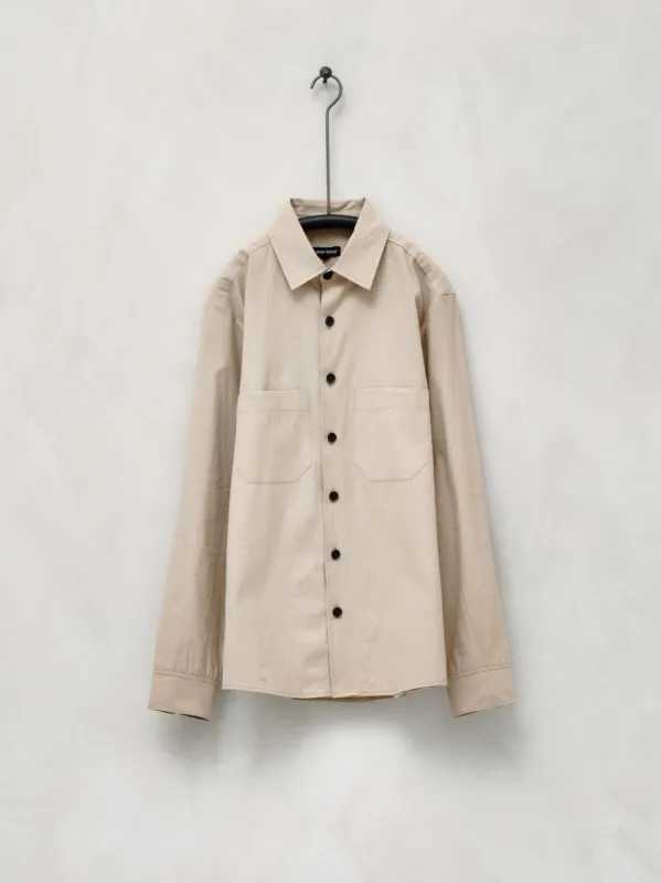 Two Pocket Shirt - Paper/Cotton Broadcloth sold by Evan Kinori