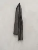 Woven Scarf - Sumi Ink Cotton Dimity sold by Evan Kinori Mens