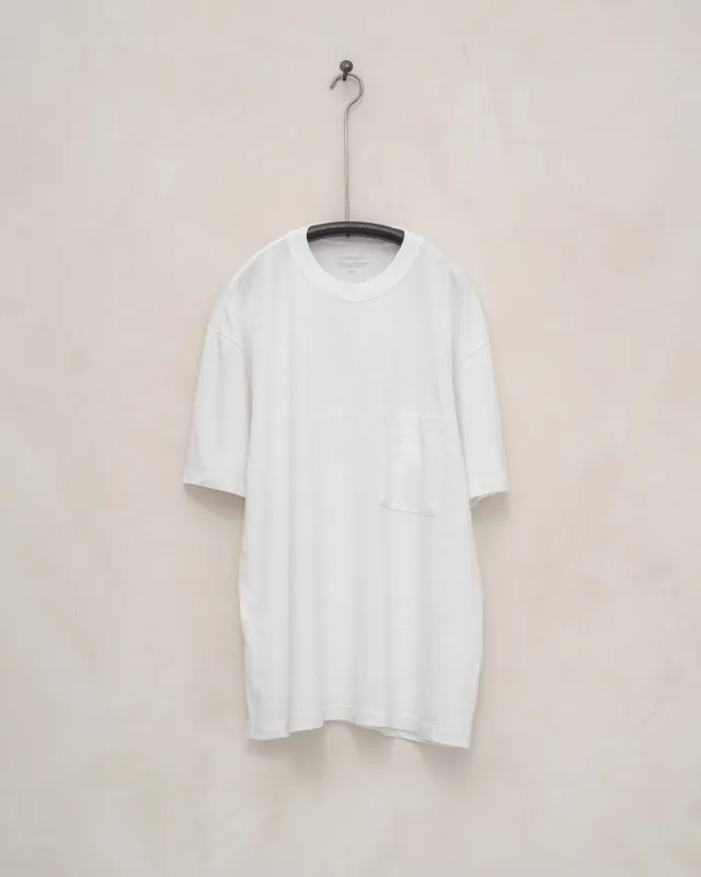 Pocket Tee - White sold by Evan Kinori Mens