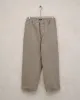 Elastic Pant - Organic Cotton Twill (Natural Dye), Beige sold by Evan Kinori Mens