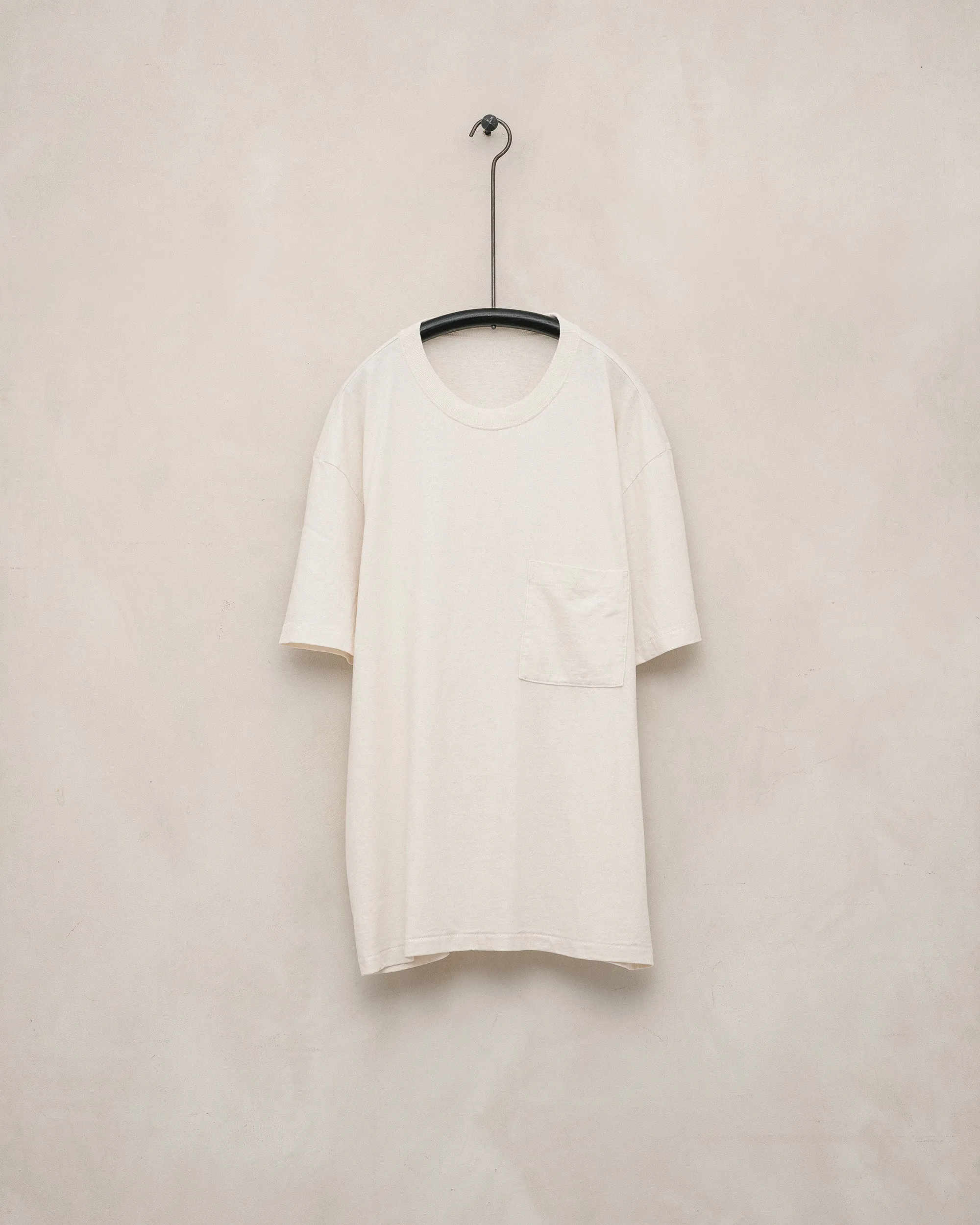 Pocket Tee - Natural sold by Evan Kinori Mens