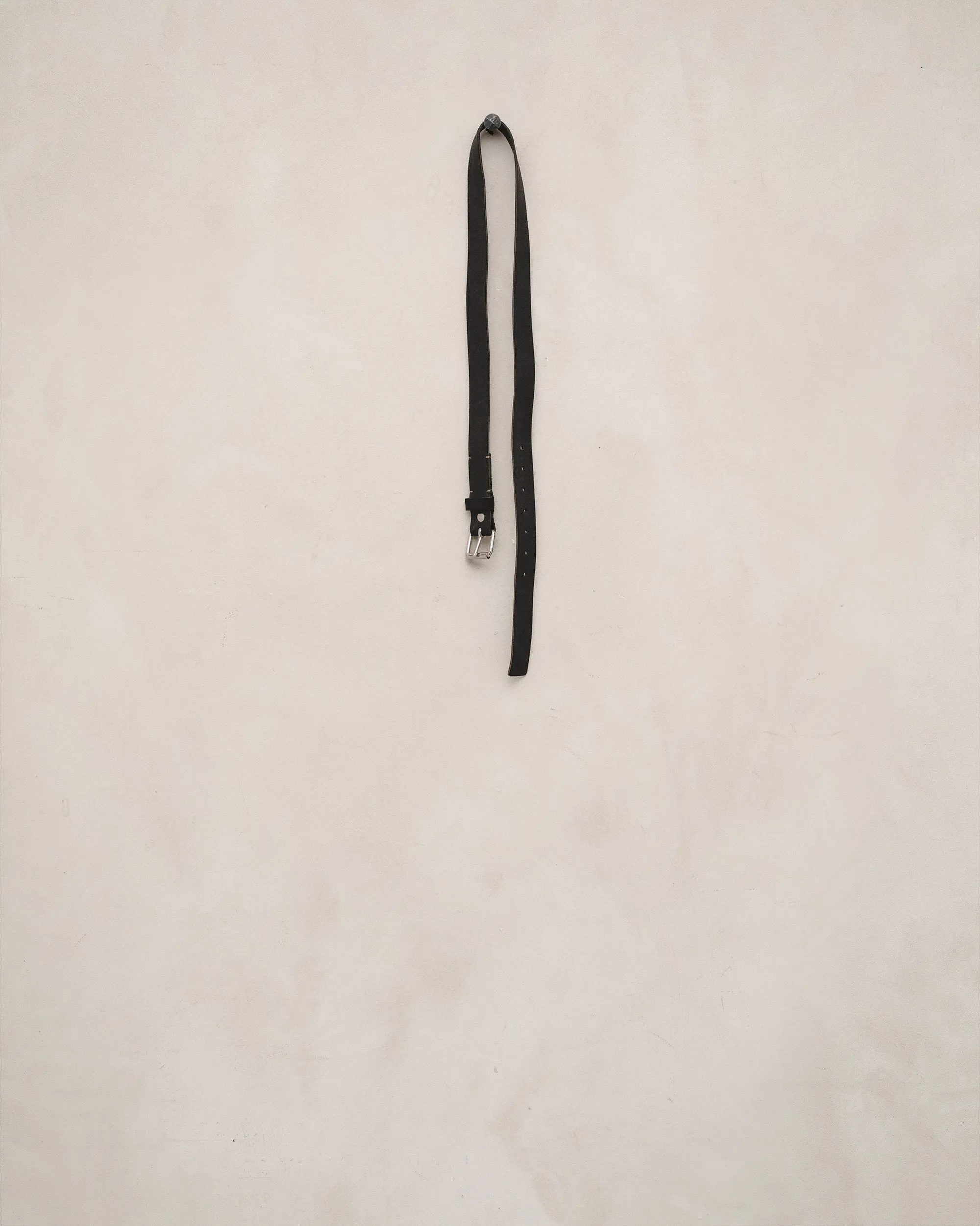 Vacchetta Belt, Anthracite sold by Evan Kinori Mens