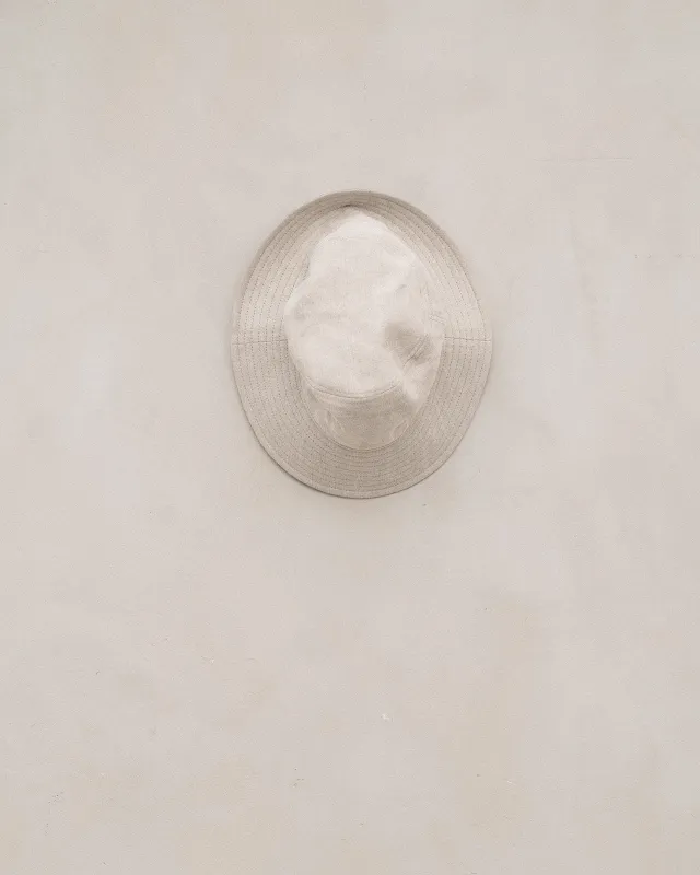 Bucket Hat - Tumbled Hemp Canvas made by Evan Kinori