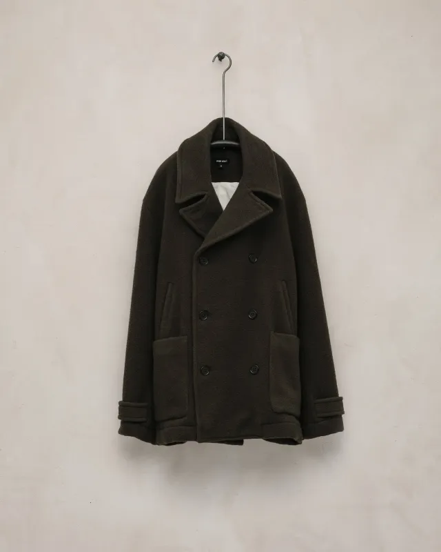 Peacoat - Blanket Cloth, Dark Olive sold by Evan Kinori Mens