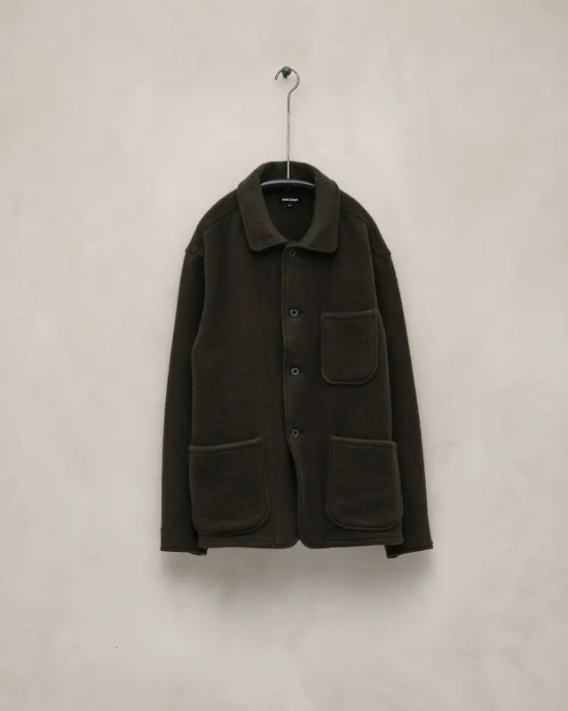 Three Pocket Jacket - Blanket Cloth, Dark Olive sold by Evan Kinori Mens