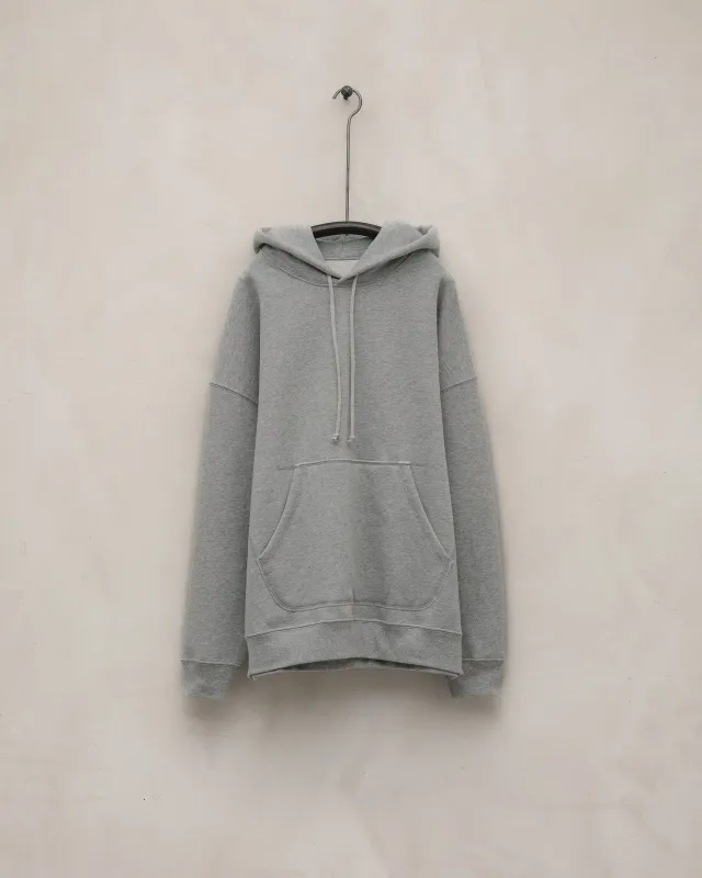 Hooded Sweatshirt - Heather Grey sold by Evan Kinori Mens