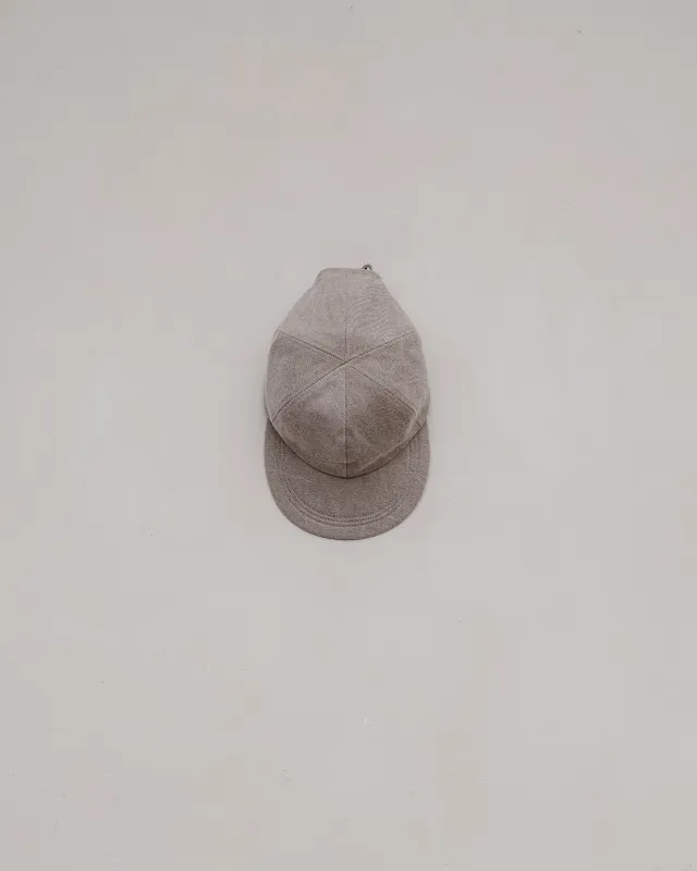 Six Panel Cap - Organic Cotton Twill (Natural Dye), Beige sold by Evan Kinori