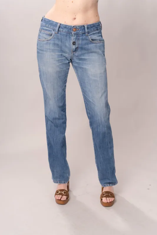 Y2K Wrangler Low Rise Jeans sold by Charm School Vintage