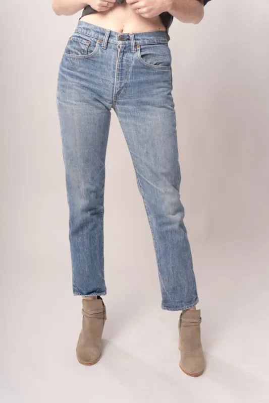 1980's Levi’s Selvedge Jeans sold by Charm School Vintage