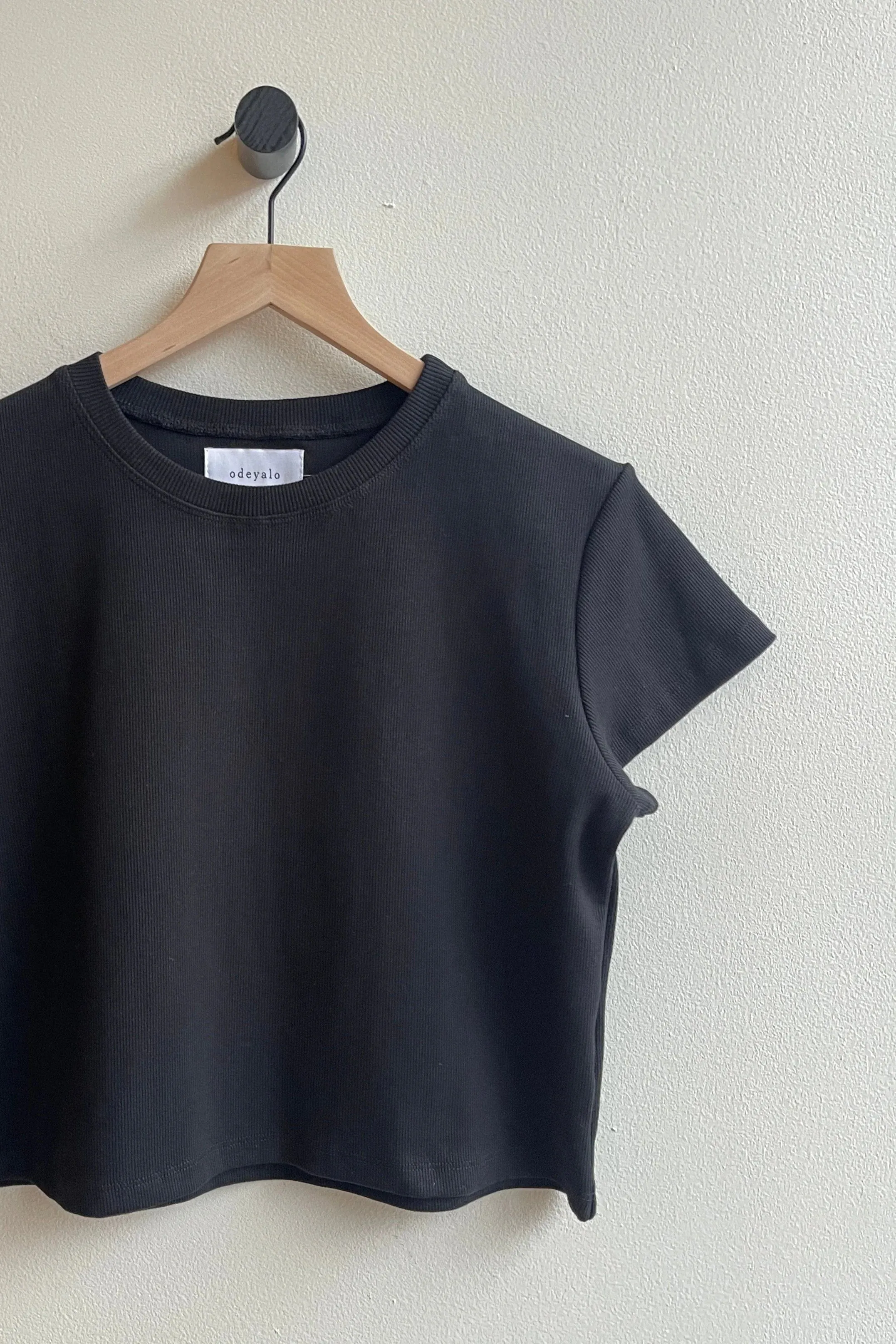 BROOK black t-shirt sold by Odeyalo product image thumbnail 2