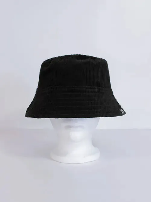 1ER MAI - Bucket hat in black corduroy sold by Odeyalo product image thumbnail 3