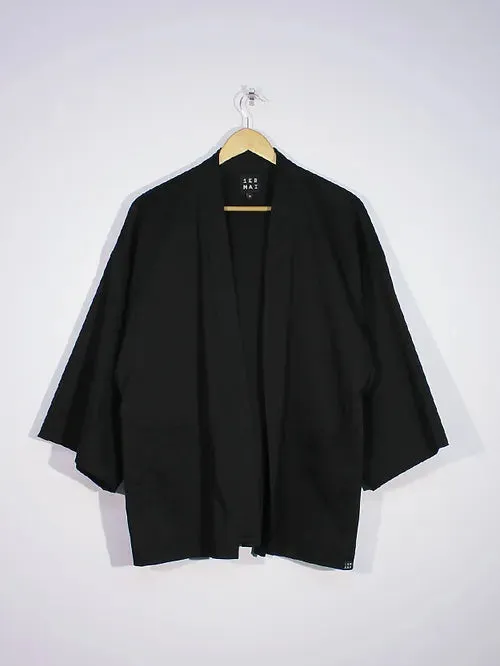 1ER MAI - Kimono in black sold by Odeyalo product image thumbnail 5