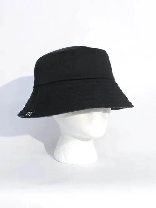 1ER MAI - Reversible bucket hat in olive green/black sold by Odeyalo product image thumbnail 4