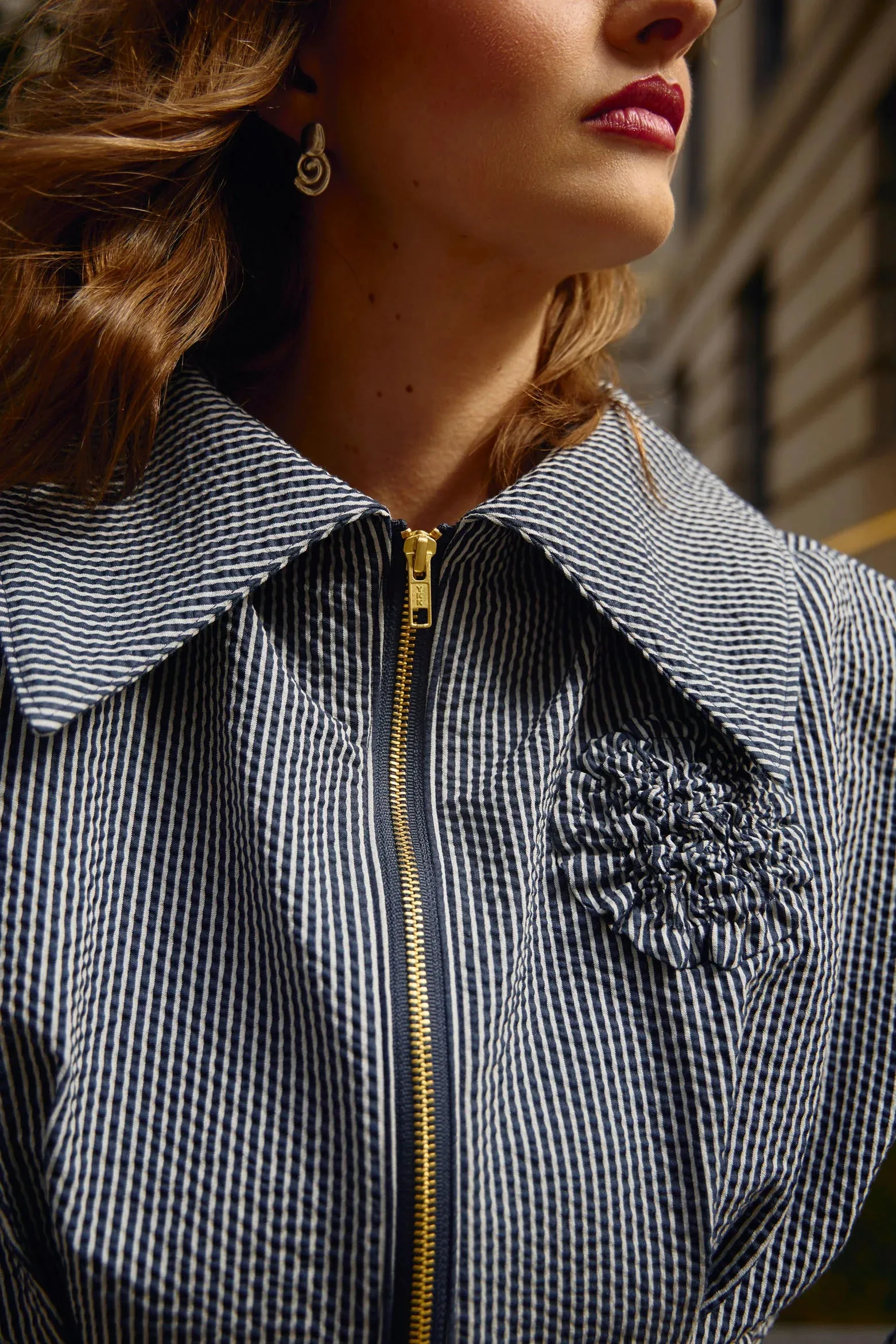 ANDREA.G - Emilie Cropped Jacket sold by Odeyalo product image thumbnail 2