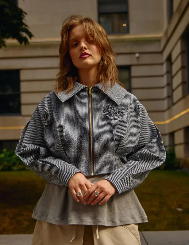 ANDREA.G - Emilie Cropped Jacket made by Odeyalo