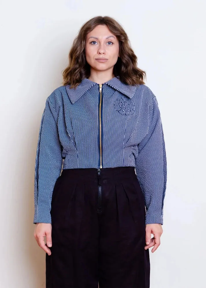 ANDREA.G - Emilie Cropped Jacket sold by Odeyalo product image thumbnail 4