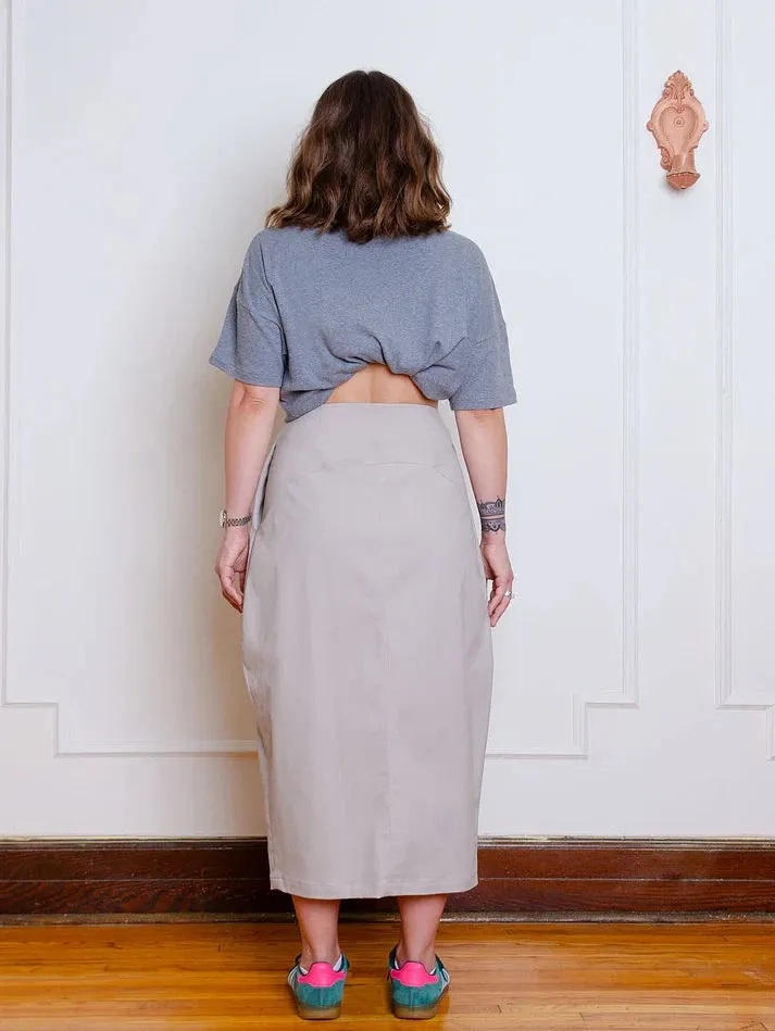 ANDREA.G - Florine Parachute Midi Skirt sold by Odeyalo product image thumbnail 5