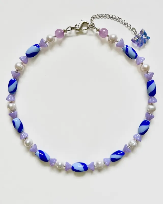 BO BARRA - Lavender dream necklace sold by Odeyalo