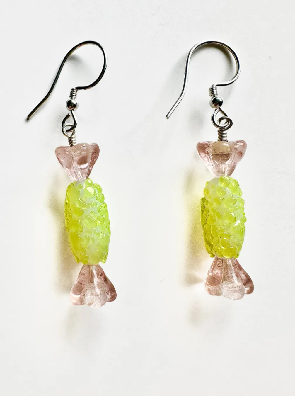 BO BARRA - Strawberry lemonade candy earrings sold by Odeyalo