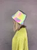 CHASSE ET PÊCHE iridescent bucket hat sold by Odeyalo