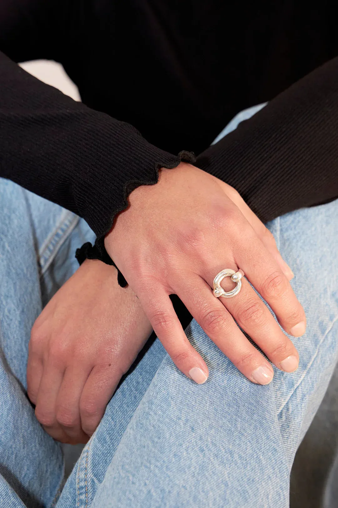 DOVA PRYCE - Boucle ring sold by Odeyalo product image thumbnail 4