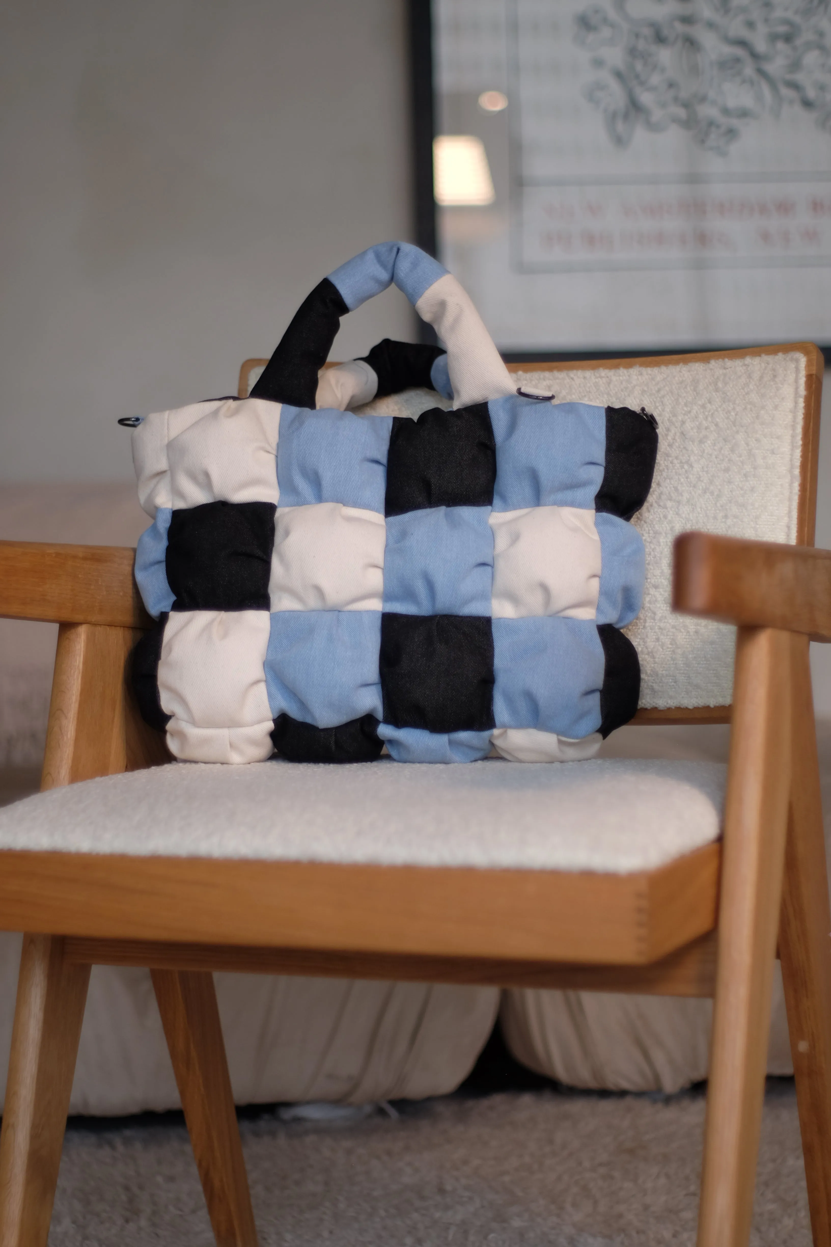 Everyday Bubbles large bag - light denim sold by Odeyalo