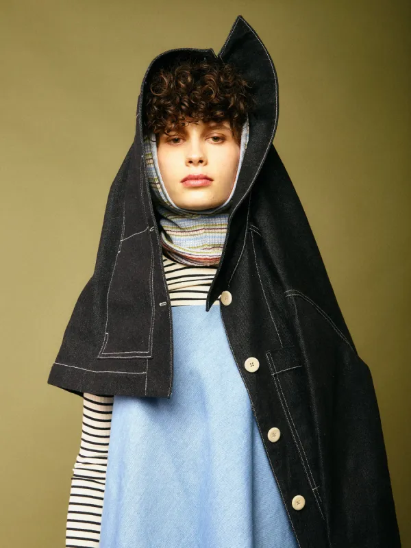 FUGAZZI black denim jacket sold by Odeyalo