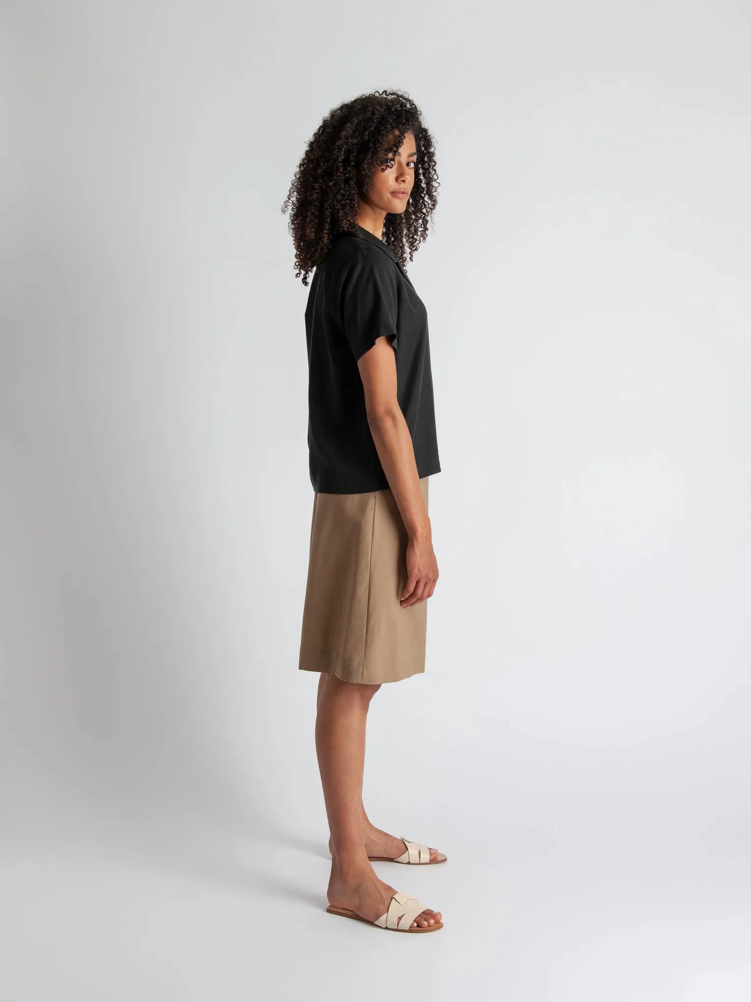 LÉPIDOPTÈRE - Bertille Blouse black sold by Odeyalo product image thumbnail 3