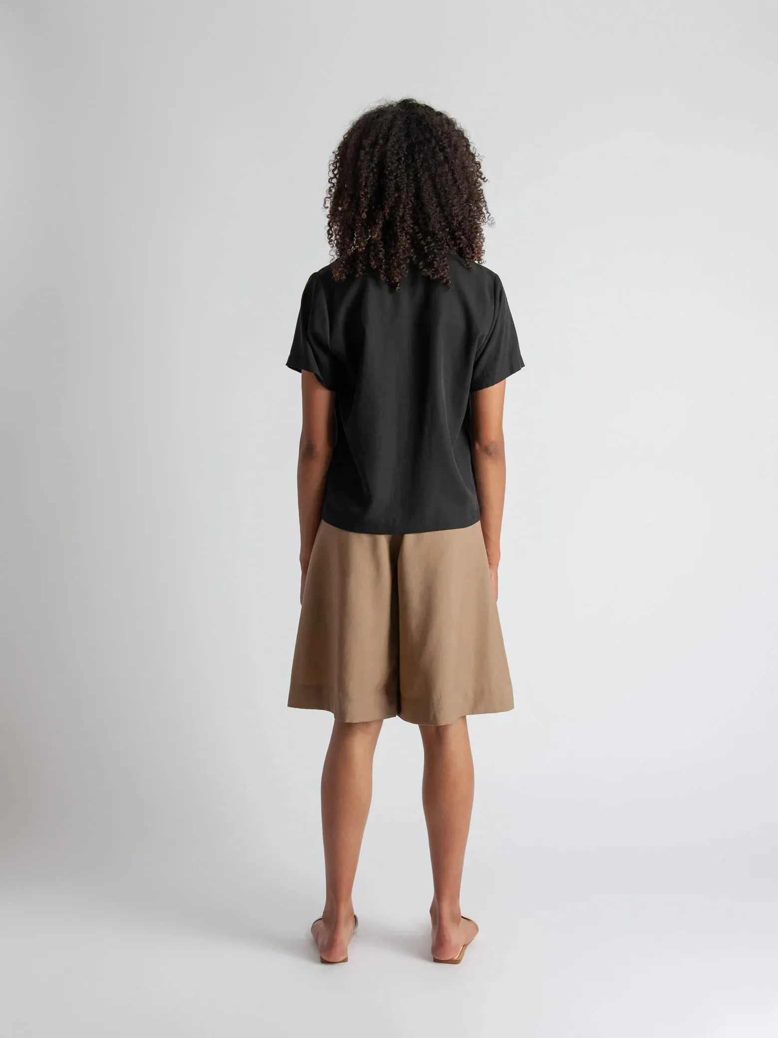 LÉPIDOPTÈRE - Bertille Blouse black sold by Odeyalo product image thumbnail 4