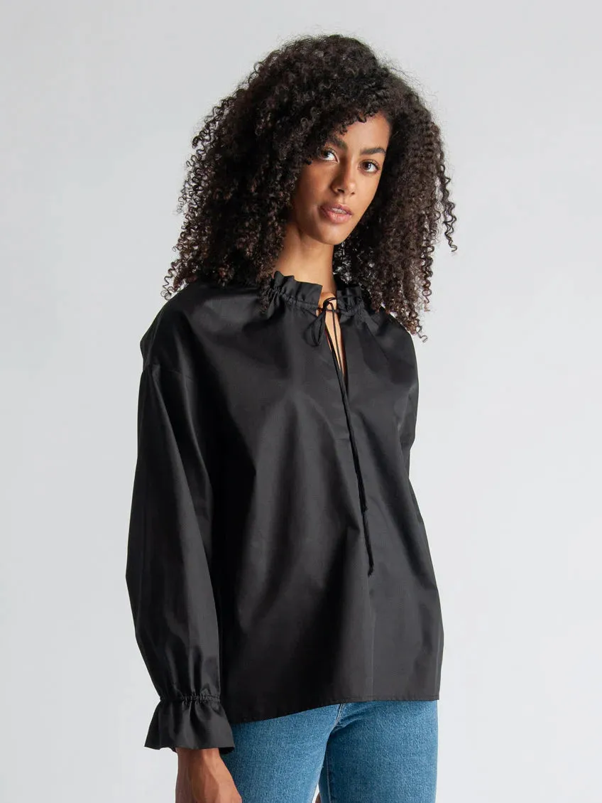 LÉPIDOPTÈRE - Camilla Blouse Black sold by Odeyalo product image thumbnail 2