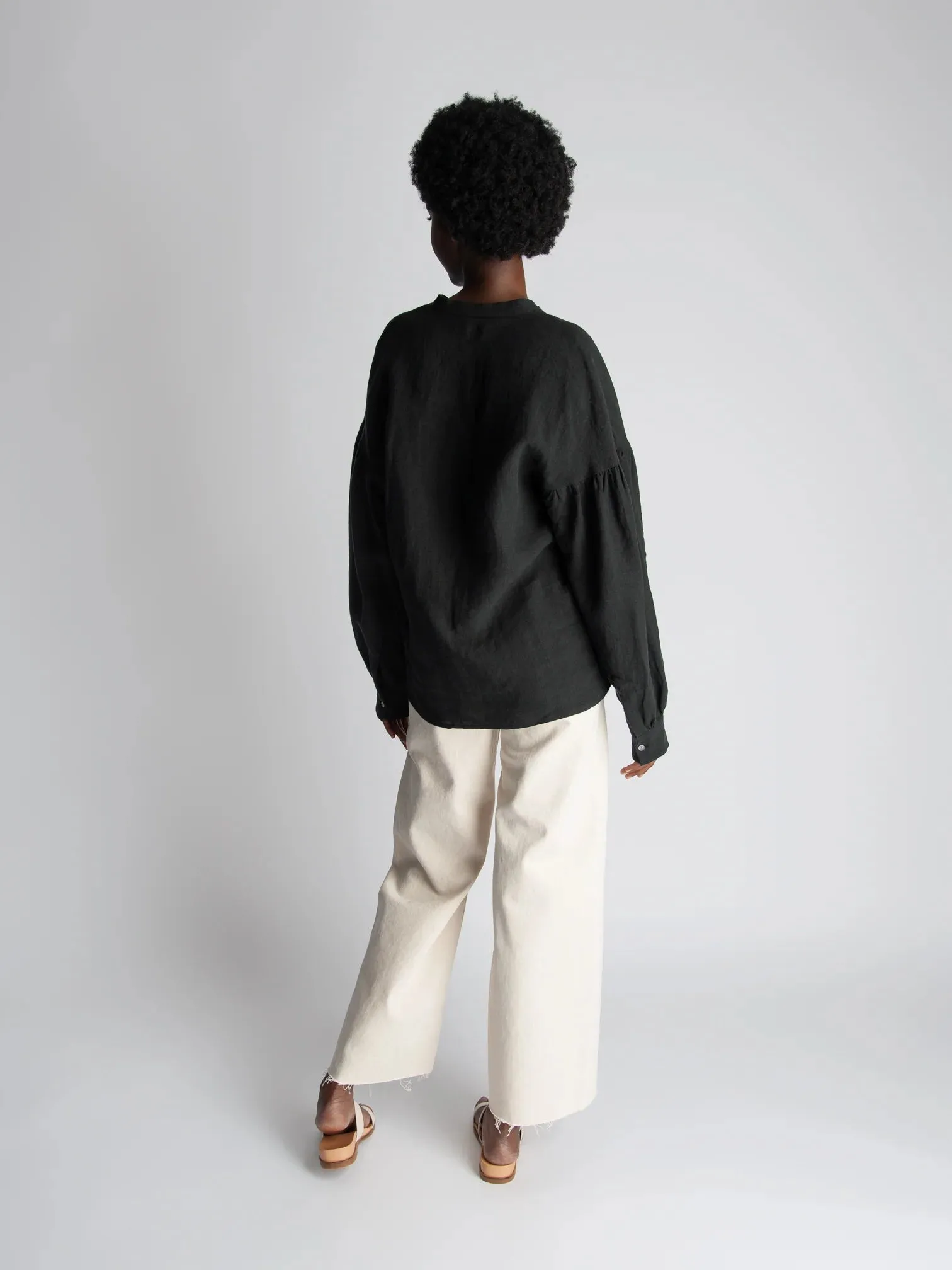 LÉPIDOPTÈRE - Daria Blouse Black sold by Odeyalo product image thumbnail 4